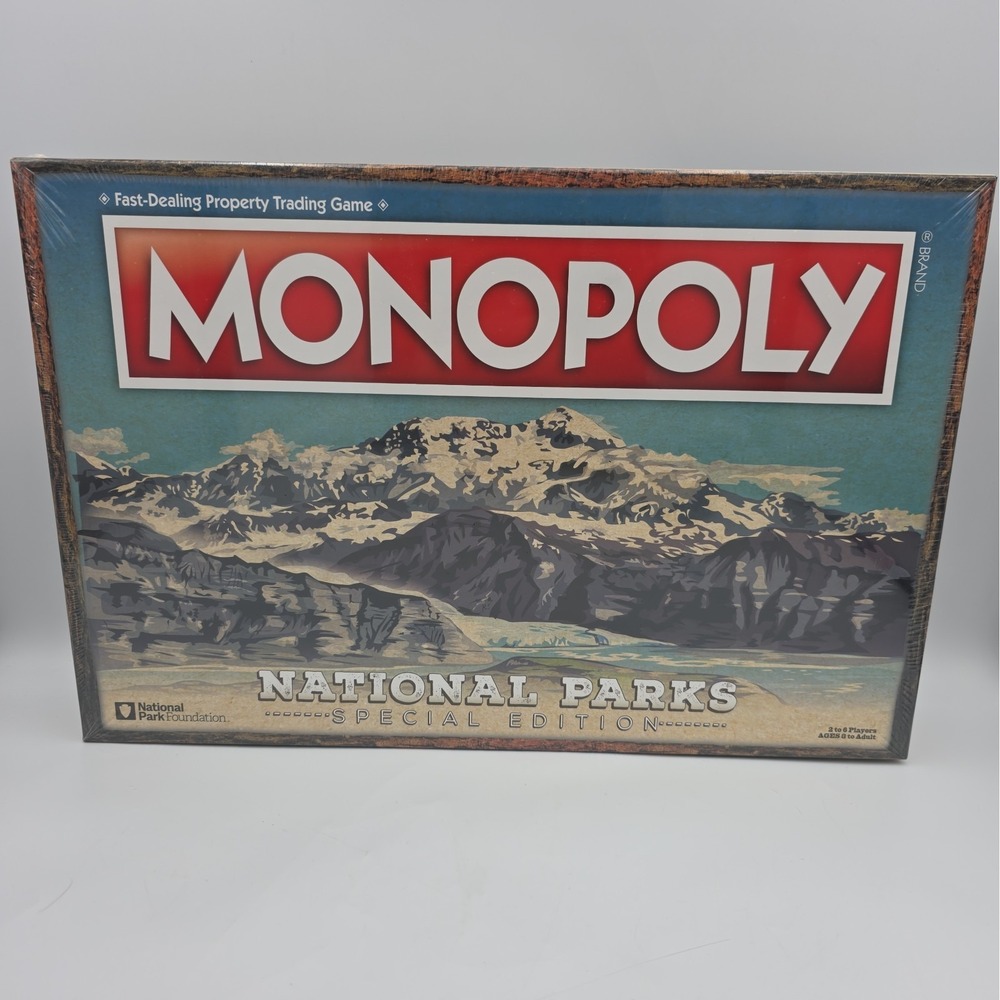 Monopoly National Parks 2020 Special Edition Board Game NEW Sealed
